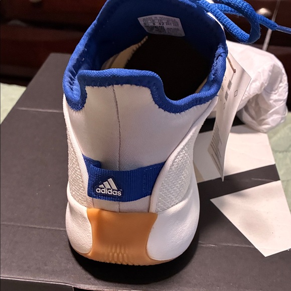 Adidas Cloudfoam Pure SPW Sneakers - White and Blue - Picture 3 of 8